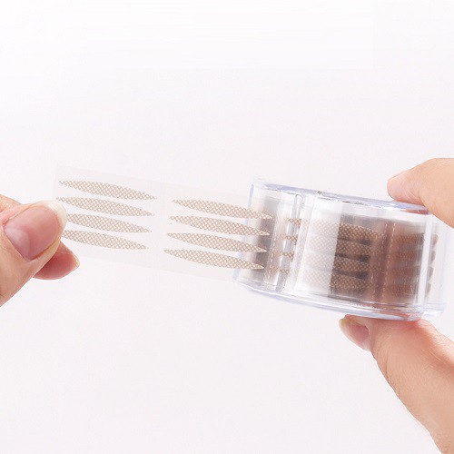 Bộ 600 miếng dán kích hai mí dạng lưới màu be trong suốt tiện dụng