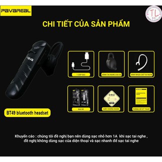 TAI NGHE BLUETOOTH - TAI NGHE BLUETOOTH PAVAREAL