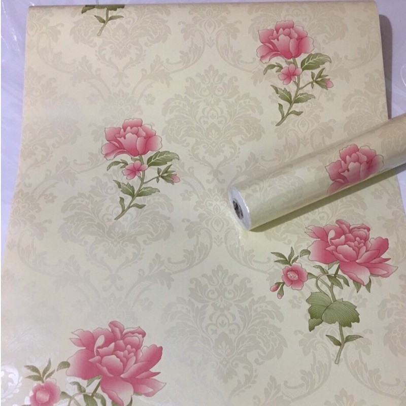 Giấy dán tường hoa văn đức khổ 45cm có keo sẵn | BigBuy360 - bigbuy360.vn