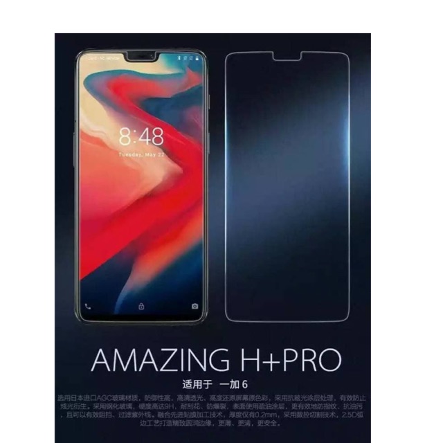 Nillkin Kính Cường Lực Bảo Vệ Màn Hình Cho Oneplus 6