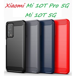Ốp lưng Xiaomi Mi 10T Pro 5G, mi10t pro / Mi 10T 5G, mi10t, K30s - Ốp lưng chống sốc phay xước vân cacbon, chống vân tay