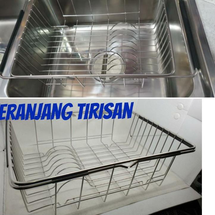 Rổ Ráo Nước Bằng Thép Không Gỉ Cho Bồn Rửa Chén | BigBuy360 - bigbuy360.vn