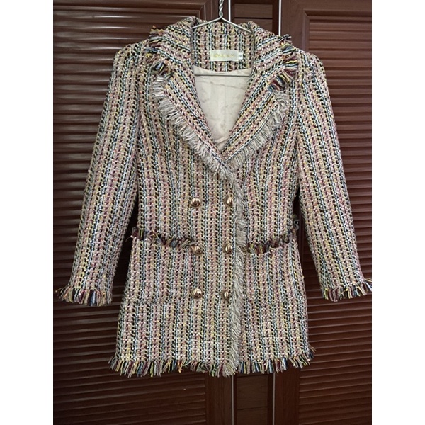 DẠ TWEED SIÊU HOT HIT HOÀNG GIA BLAZER
