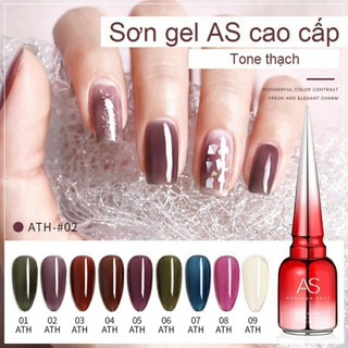 SƠN GEL AS MÃ ATH 15ml - CHAI ĐỎ
