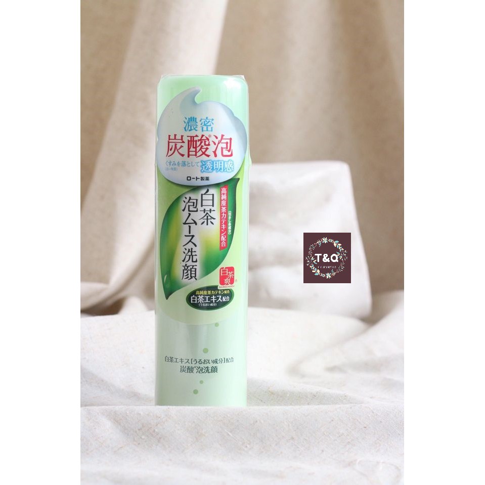 shirochasou white tea face wash