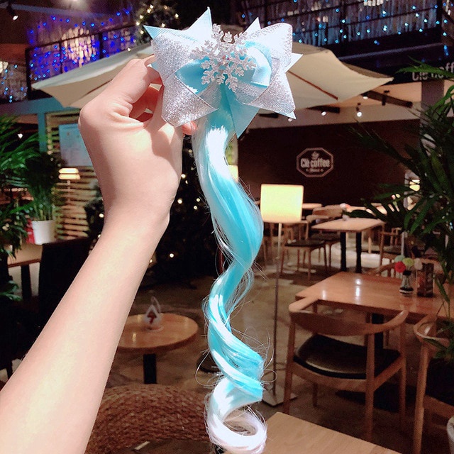 Kẹp tóc phong cách ngựa một sừng đáng yêu cho bé gái