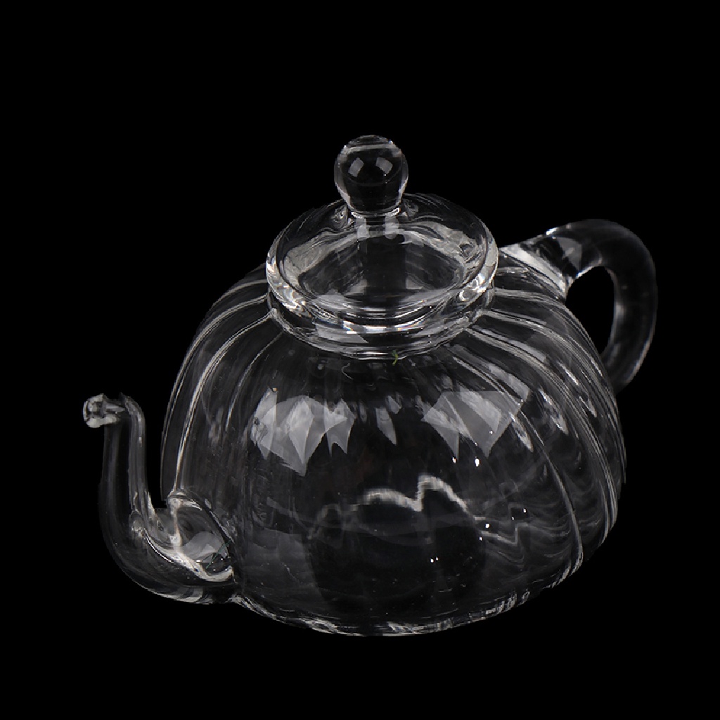 Ấm Trà Kính Mini Tỉ Lệ 1 / 12 Trang Trí Nhà Búp Bê