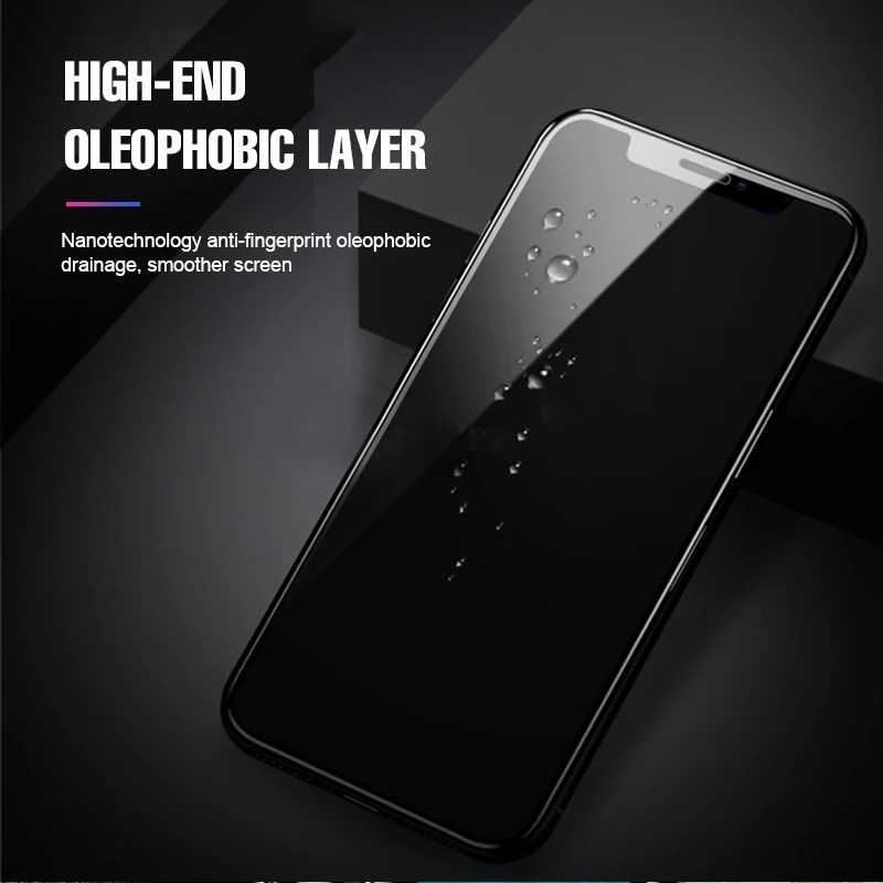 Miếng dán cường lực 10d bảo vệ toàn màn hình mạnh mẽ cho Iphone 6 6s Plus 7 8 Plus 11 Pro Max Iphone X Xs Max Xr Se