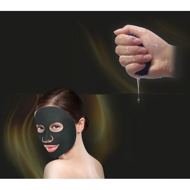 Mặt nạ Ốc Sên đen Bisutang - Snail Black Mask Mờ nếp nhăn - Đánh bay mụn đầu đen và tàn nhang