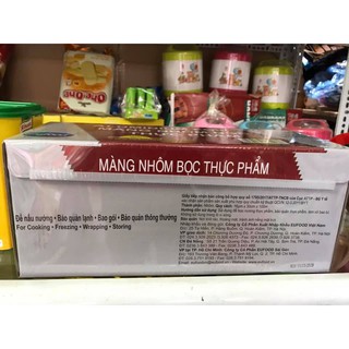 Màng nhôm bọc thực phẩm Eufood 30cm x 100m