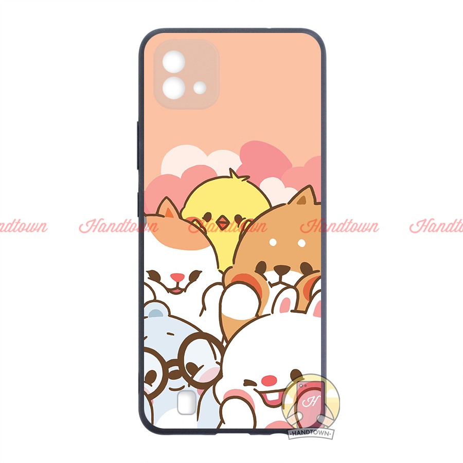 Ốp Lưng Realme C11 2021 TPU Silicon Ốp Dẻo Toàn Bộ Viền Đen In Hình Nhiều Mẫu Chống Sốc Cao Cấp Phần A Handtown