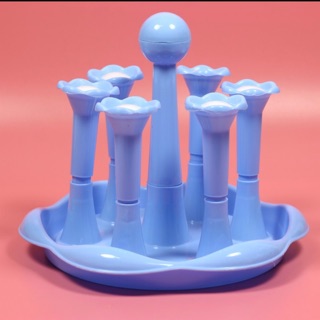 Siêu rẻ- khay úp ly cắm cốc nhựa Việt Nhật- 6 ống-8 ống