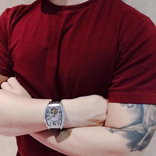 Đồng hồ nam Davena Automatic full đá cực đẹp