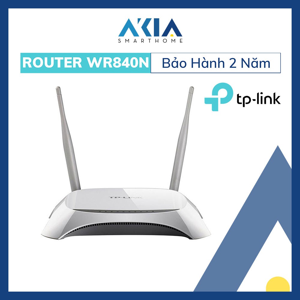 Bộ Phát Wifi Chuẩn N Tốc Độ 300Mbps TP-Link TL-WR844N và TL-WR840N - Hàng Chính Hãng