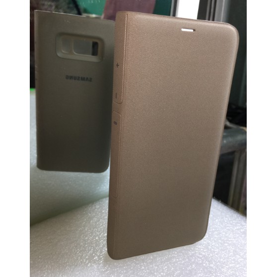 Bao da Led View Cover cho Samsung Galaxy S8 Plus mầu vàng