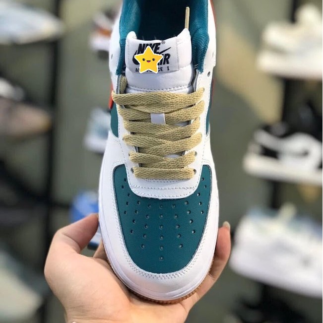Full bill box 🎁 Giày AF1 id gucci xanh đỏ nam nữ, Giày thể thao air Force GC vạch xanh đỏ Full Box