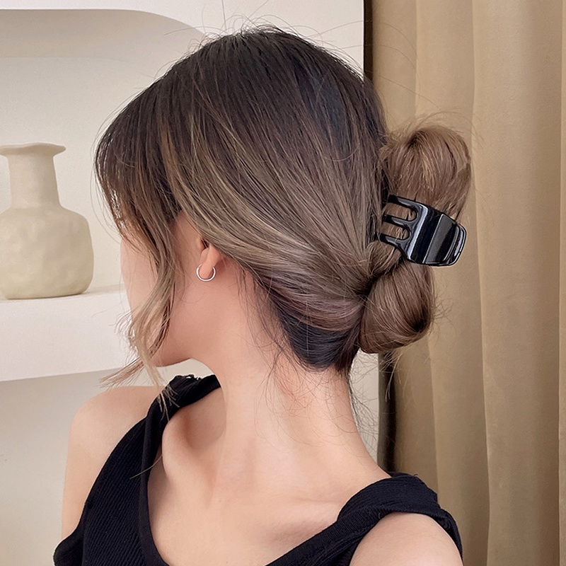 Kẹp tóc hình hàm cá mập nhỏ nhắn bằng kim loại phong cách Hàn Quốc xinh xắn dành cho nữ