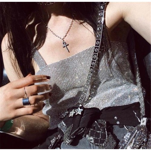 Áo lửng hai dây gợi cảm cho nữ