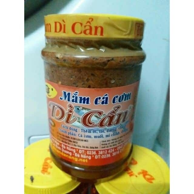 Mắm cá cơm Dì cẩn 500ml - Đặc sản chợ Hàn - Đà Nẵng