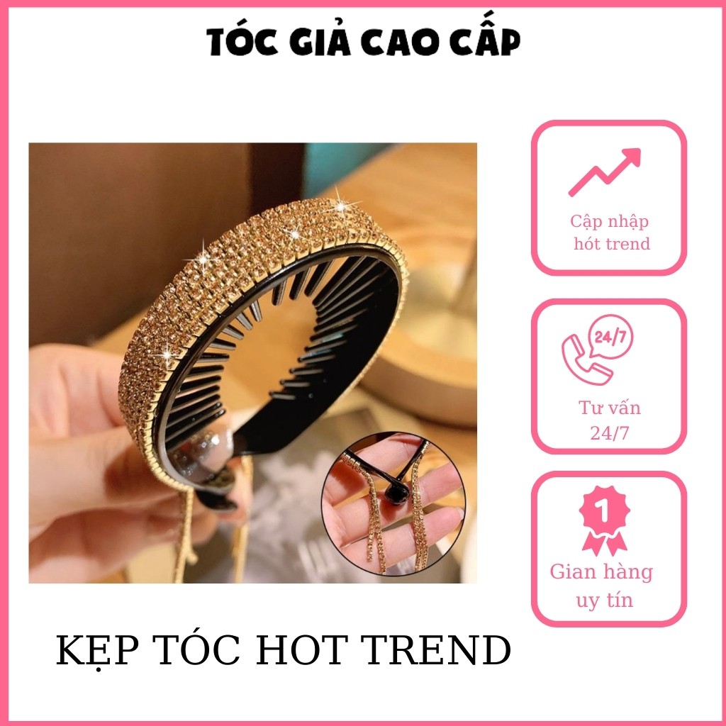 [Mã FAMARAL1 giảm 10K đơn 50K]Kẹp tóc nữ thời trang đẹp phong cách hàn quốc, KT999