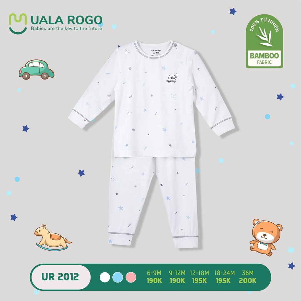 Dài tay bamboo họa tiết Uala Rogo (UR2012)