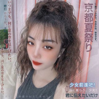 tóc giả cột xù dây quấn