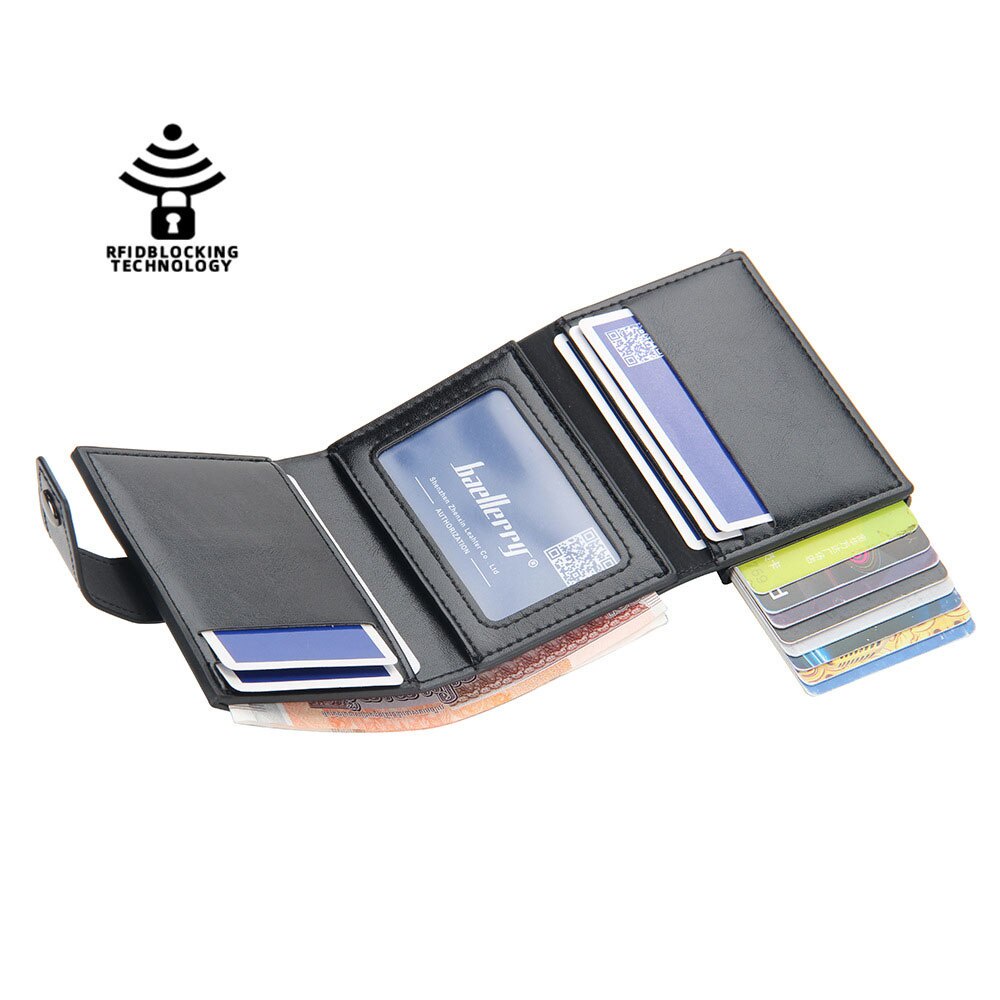 Ví Da Đựng Thẻ Tín Dụng RFID Thông Minh Chống Trộm