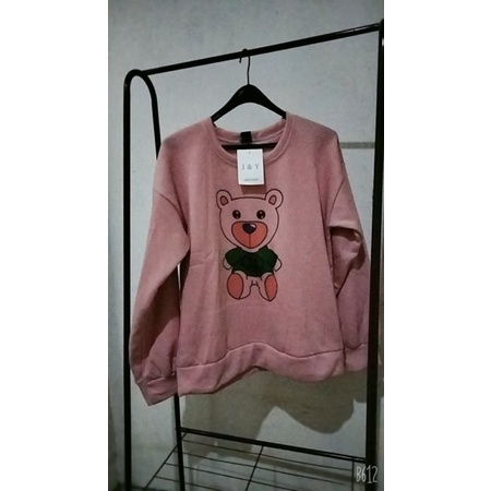 Áo nỉ đôi Gấu Sweater siêu xinh cực hot