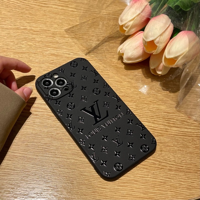 Ốp Điện Thoại Viền Vuông Mềm In Họa Tiết Hoa Sang Trọng Cho iphone 13 12 11 Pro MAX X XR XS MAX 7 8 plus
