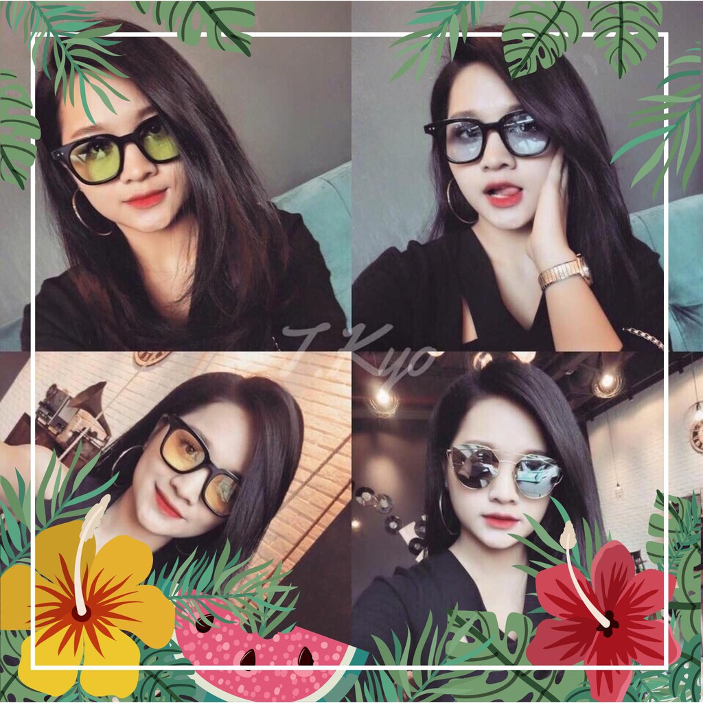 [GIÁ SỐC] Mắt Kính Râm chữ V Gọng Nhỏ Nhiều Màu FREESHIP Kính Mát Teen Nam Nữ Hàn Quốc Thời Trang | BigBuy360 - bigbuy360.vn