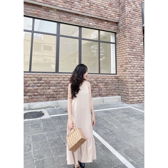 Đầm dây phối bèo thiết kế Ma Vie