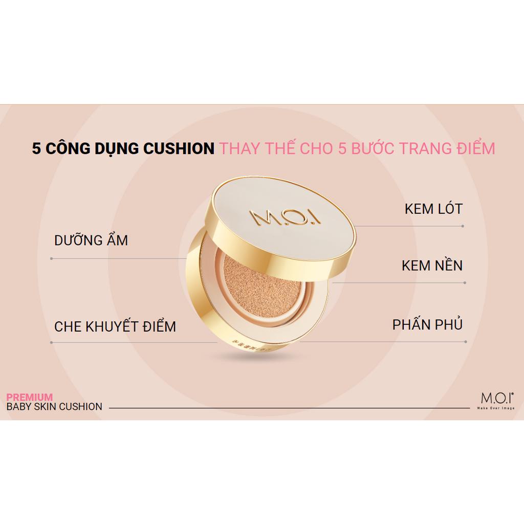 Phấn nước PREMIUM Baby Skin Cushion MOI Cosmetics 13g