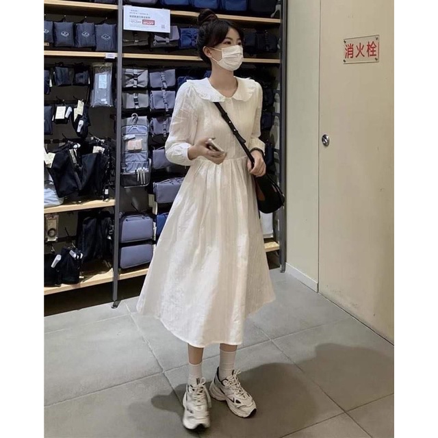 Váy đũi gân cổ bèo TC12