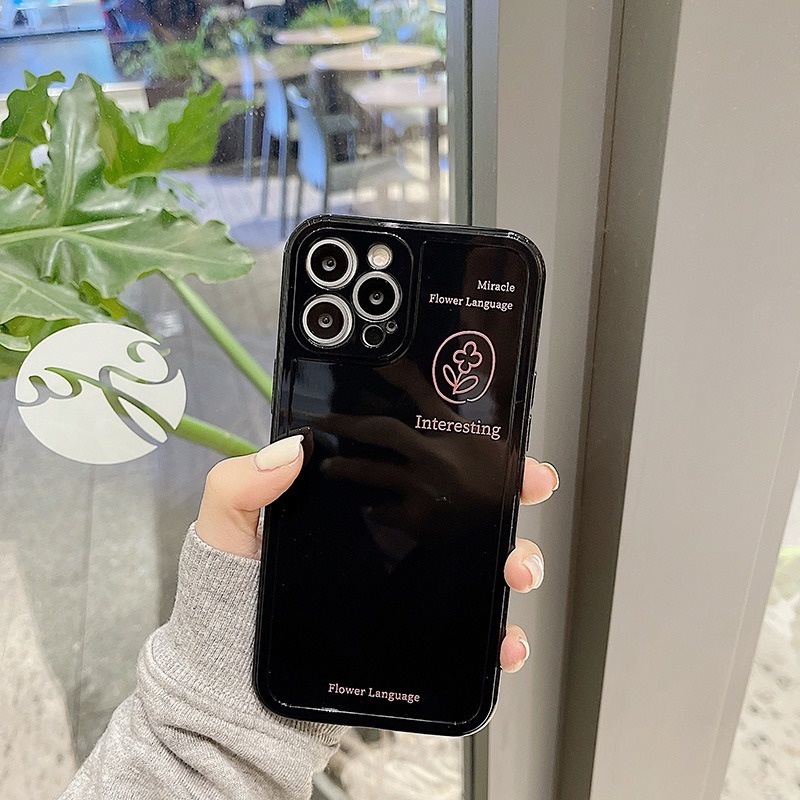 Ốp Điện Thoại Họa Tiết Khung Ảnh Đơn Giản Thời Trang Cho iPhone 13mini 11/12pro iphone678plus/xsmax/xr