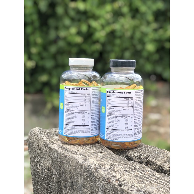 Mẫu mới Viên uống Omega 369 Của Mỹ 325 Viên - omega 3-6-9 Member's Mark Supports Heart Health | Thế Giới Skin Care