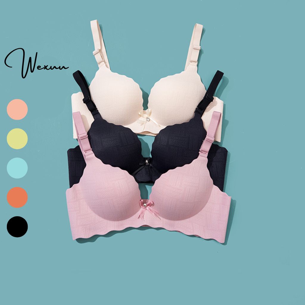 Áo ngực nữ Wexuu Design vải su đúc đệm dày nâng ngực không gọng - AV03