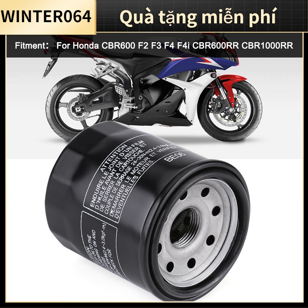 Lọc dầu xe máy cho Honda CBR600 F2 F3 F4 F4i CBR600RR CBR1000RR