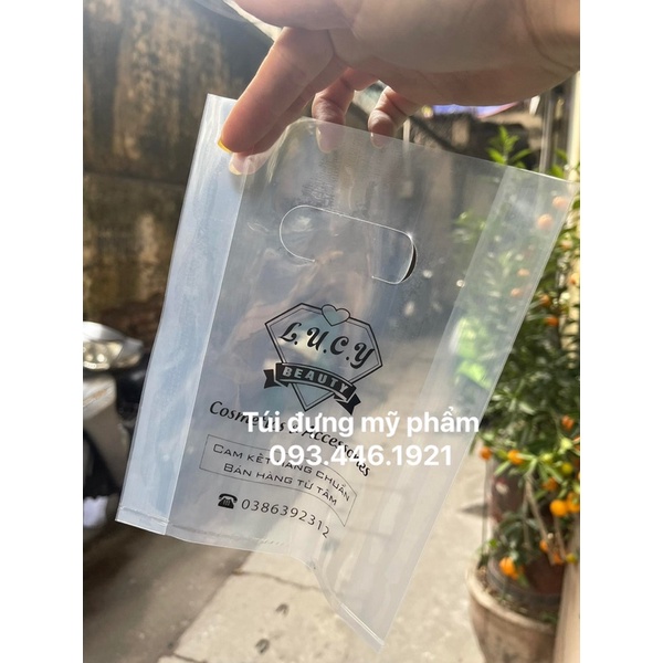 100gr túi trong suốt, chọn size thoải mái, túi trong suốt đựng mỹ phẩm, túi đẹp hàng loại 1