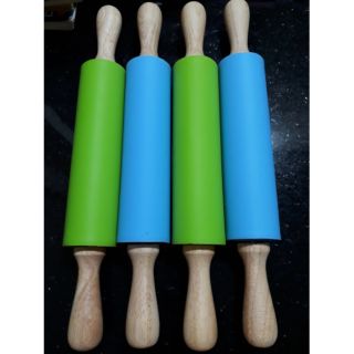 Cây lăn bột tay cầm gỗ lớn 38cm
