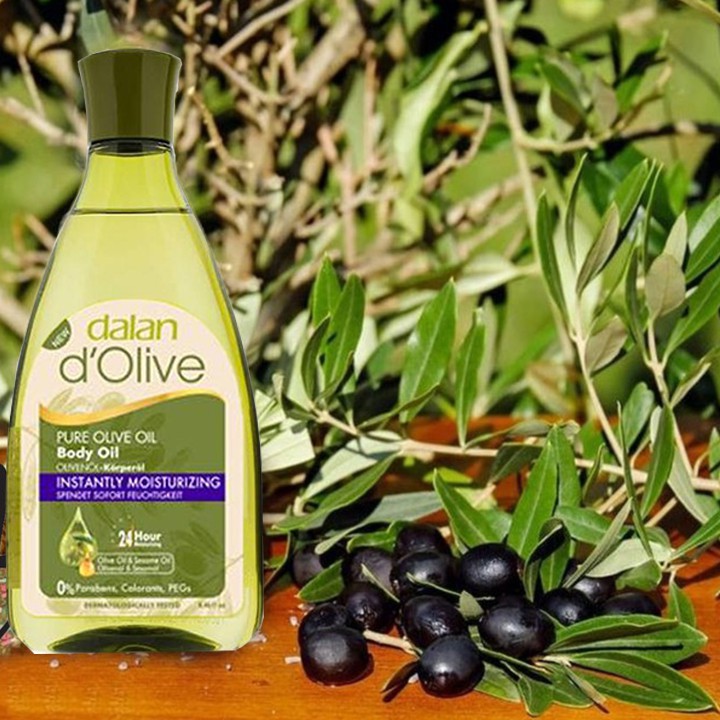 Tinh Dầu Dưỡng Da Toàn Thân Dalan D'Olive Body Oil 250ml