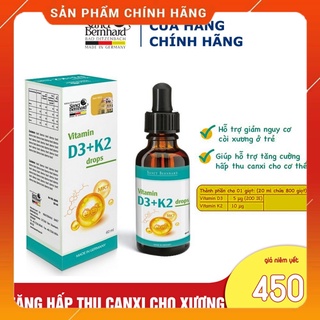 Vitamin d3 k2 mk7 tăng hấp thu canxi -sanct bernhard đức