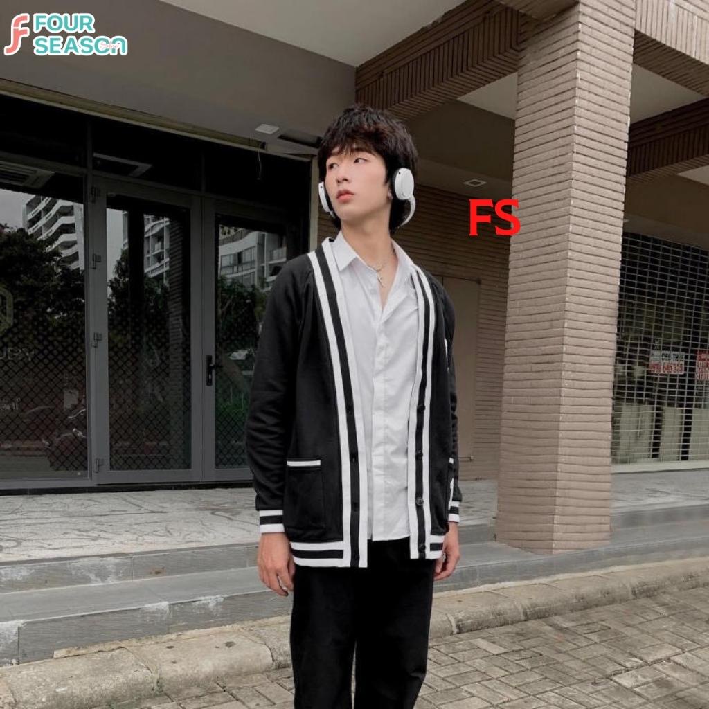 Áo khoác cardigan unisex form rộng M18 AKNC01 FS jacket nỉ bông nam nữ hottrend Hàn Quốc rẻ đẹp sang trọng