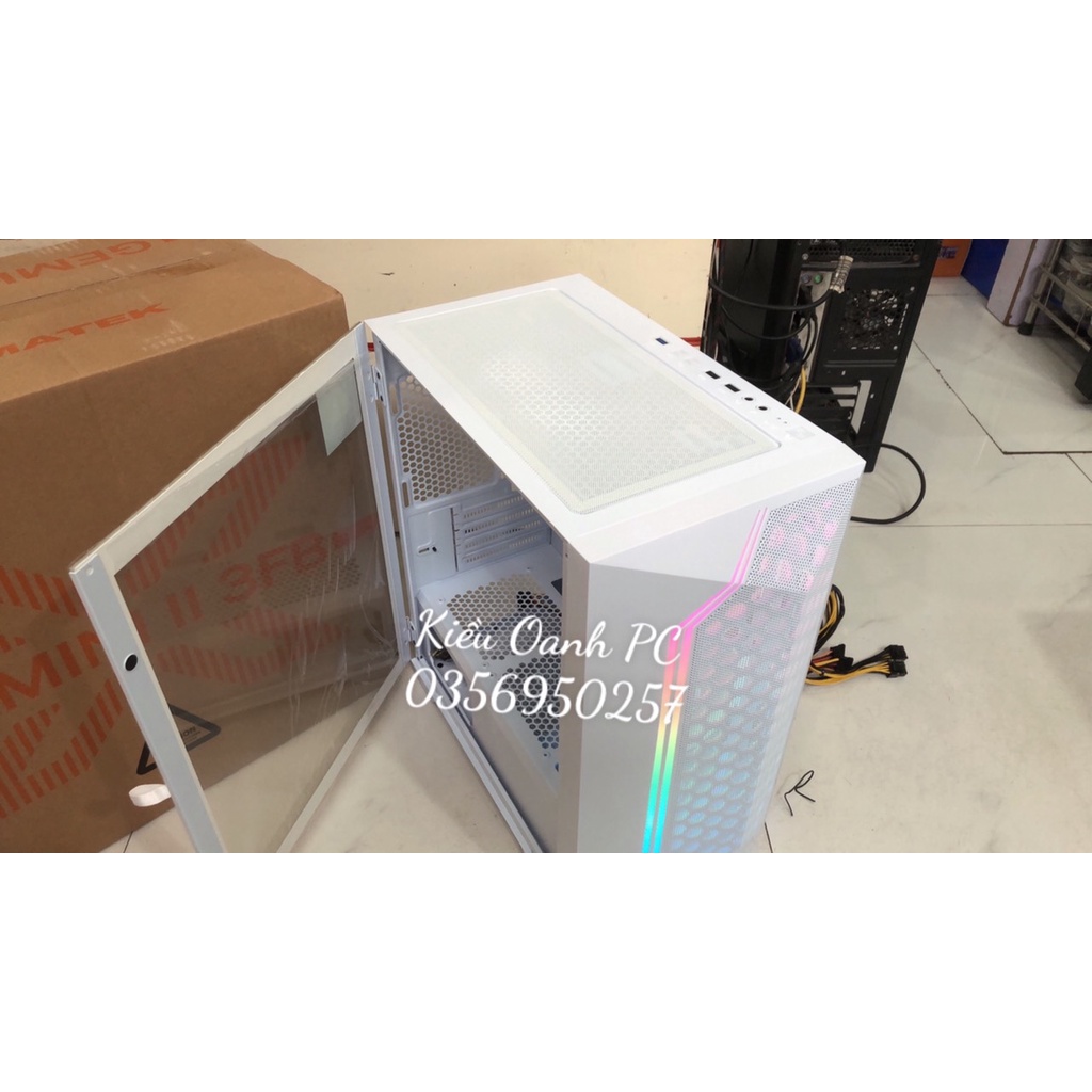 Vỏ case máy tính| Thùng máy tính XIGMATEK GEMINI II sẵn 3 Fan- PREMIUM GAMING M-ATX - Mai Hoàng phân phối và BH 12 tháng