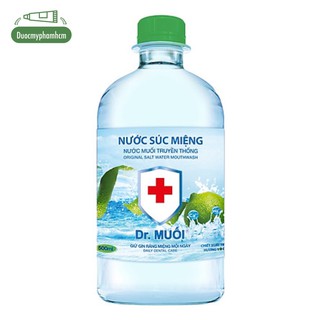 Nước súc miệng Dr. Muối hương vỏ chanh