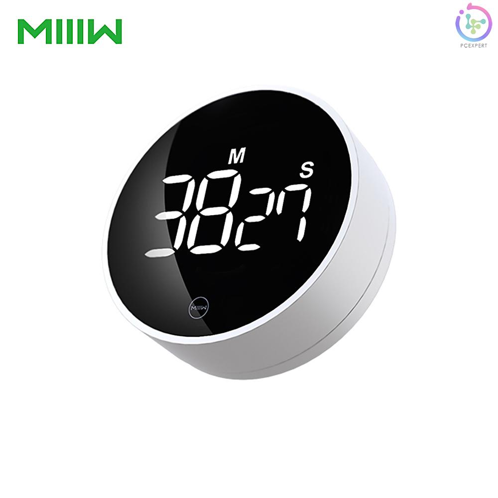 (Giao Hàng Nhanh) Đồng Hồ Hẹn Giờ Màn Hình LED Kỹ Thuật Số Có Thể Xoay Và Điều Chỉnh Độ Sáng