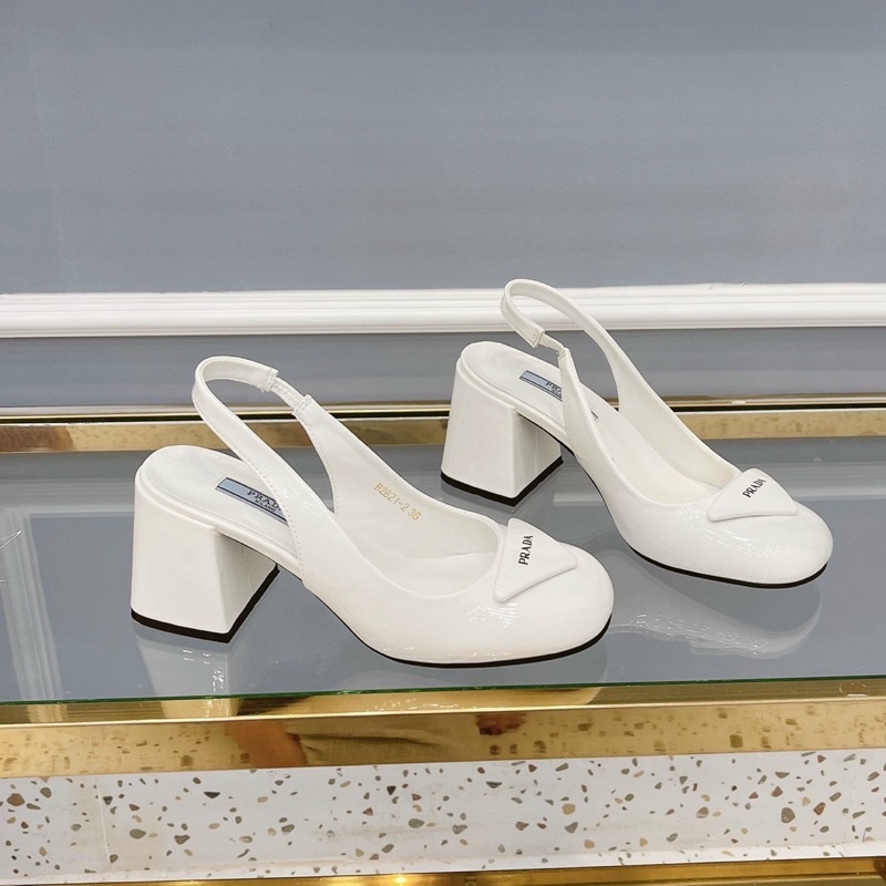 Sandal P|r|a.d.a gót 7cm có hộp