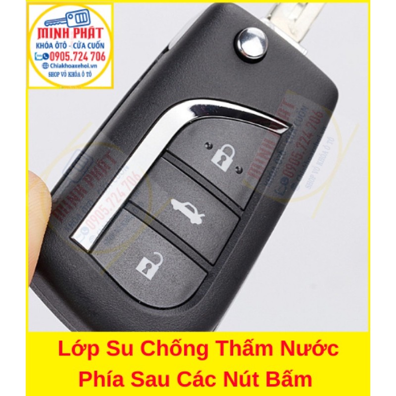 Chìa khoá Độ gập xe Toyota Land Cruiser