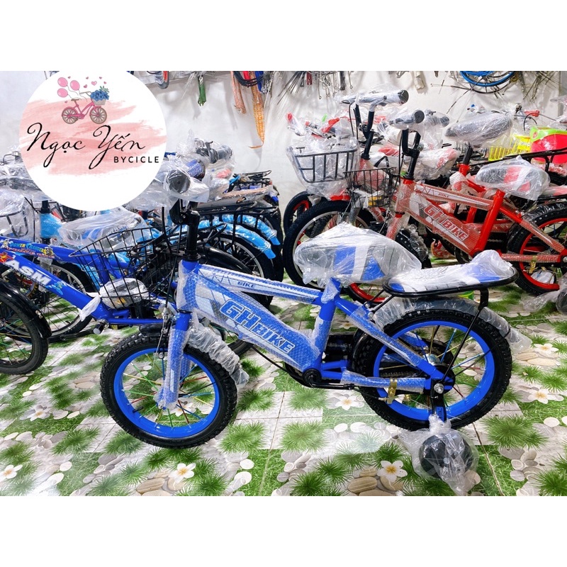 Xe Đạp Trẻ Em 14IN 2 ống bản to GH BIKE HOT NEW