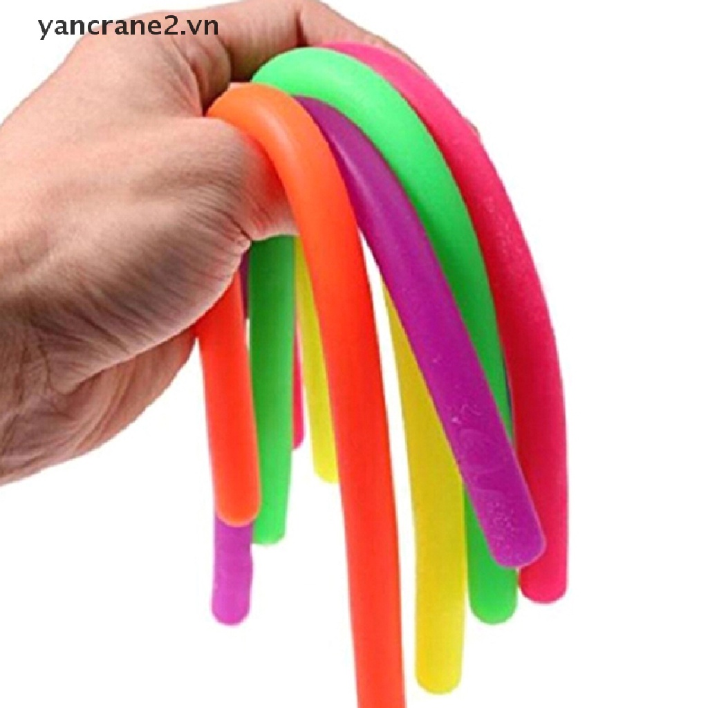 {FCC} Đồ Chơi Dây Đàn Hồi Giảm Căng Thẳng fidgets Mì autism / adhd / squeeze fidgets