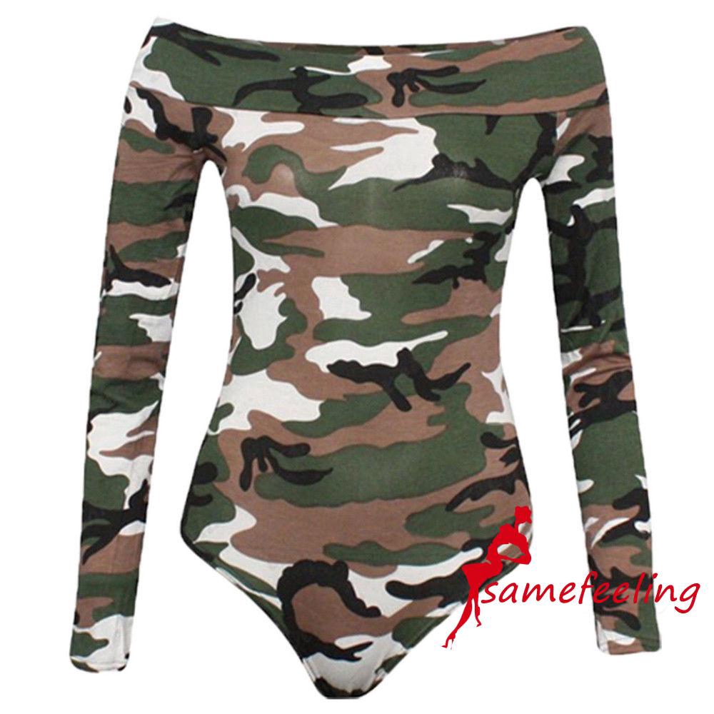 Bodysuit nữ tay dài hở vai thời trang quyến rũ | BigBuy360 - bigbuy360.vn